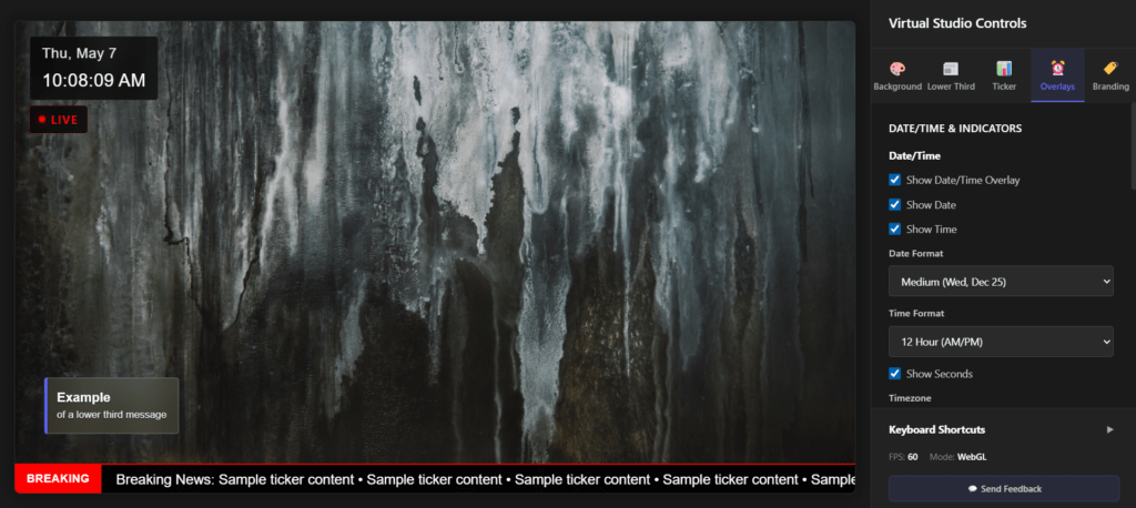 virtual-video-studio.com screen shot
